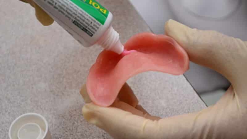 клей для протезов