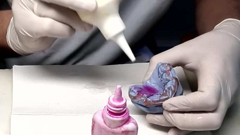 пластина для зубов взрослым