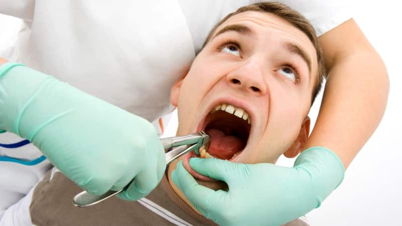 во сне вырвали зуб без крови